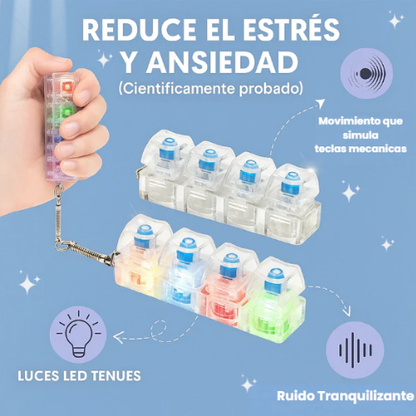 Soft Click Mini teclado Anti‑Estrés